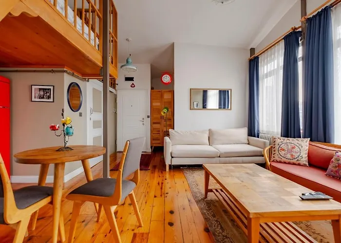 Apartment High Ceiling With Large Balcony Istanbul