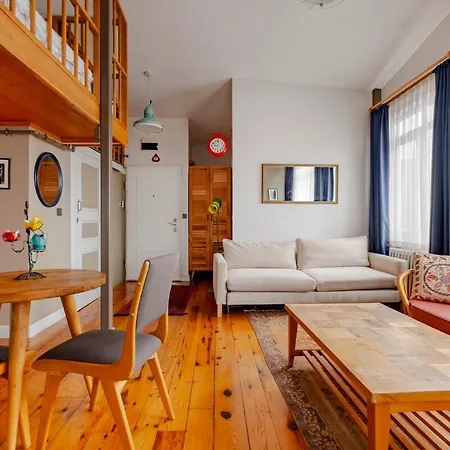 Appartement High Ceiling With Large Balcony Istanboel